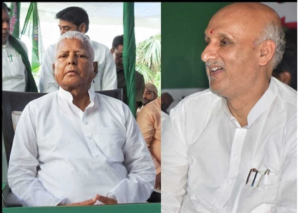 बिहार : पार्टी अध्यक्ष लालू प्रसाद से मिले शिक्षा मंत्री चंद्रशेखर, विभाग में विवाद को नकारा